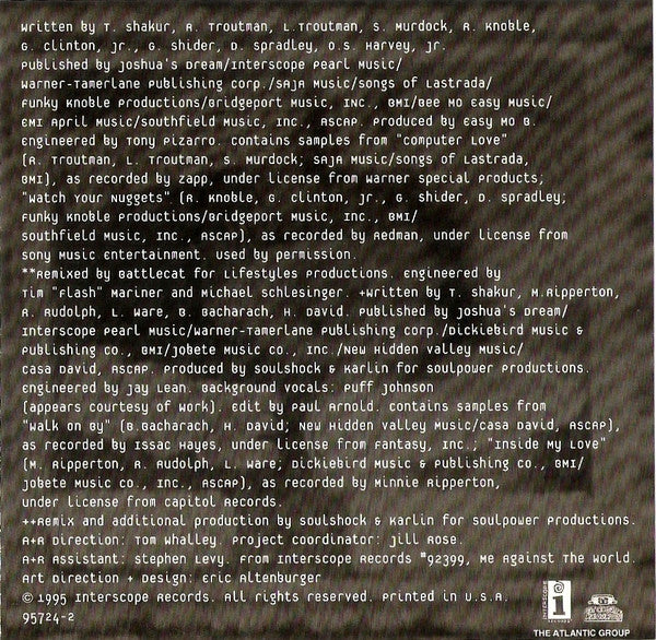 2Pac : Temptations (CD, Maxi)