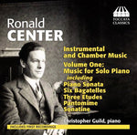 the album cover for Christopher Guild - Piano Music
