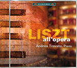 the album cover for Andrea Trovato - Liszt Allopera