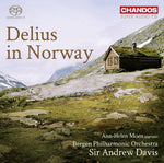 the album cover for Sir Andrew Davis - Delius in Norway