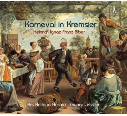 the album cover for Gunar Letzbor - Karneval in Kremsier