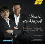 the album cover for Luca Quintavalle - Virtuoso Sonatas for Recorder