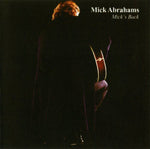 the album cover for Mick Abrahams - Mick's Back
