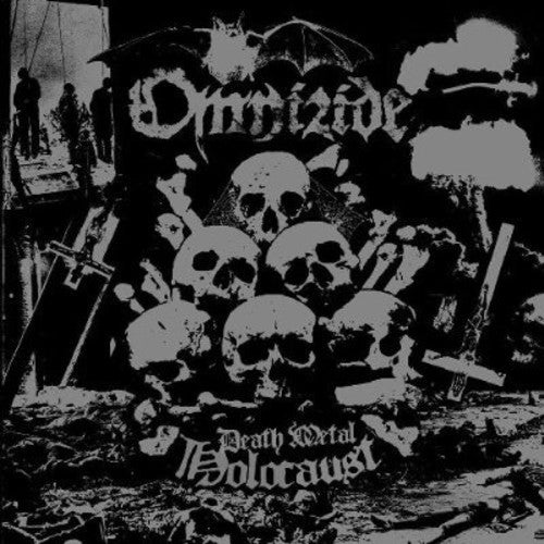 the album cover for Omnizide - Death Metal Holocaust