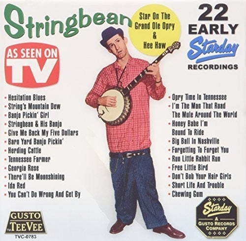 the album cover for Stringbean - 22 Early Starday Recordings