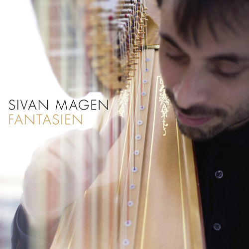 the album cover for Bach / Brahms / Walter-Kuhne / Sivan Magen - Fantasien