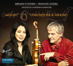 the album cover for Mirijam Contzen - Concerti Per Il Violino