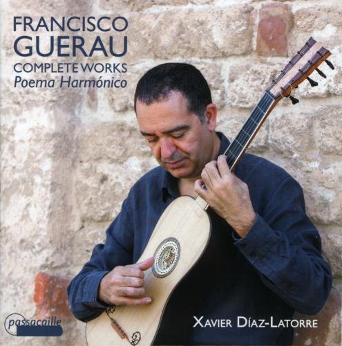 the album cover for Xavier DÃaz-Latorre - Poema Harmonica: Complete Works for Guitar