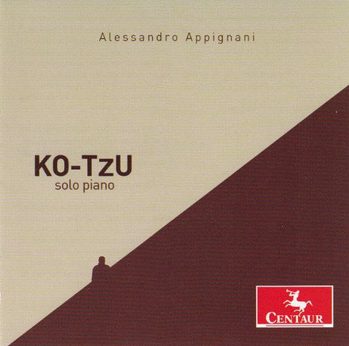 the album cover for Alessandro Appignani - K0-Tzu Solo Piano