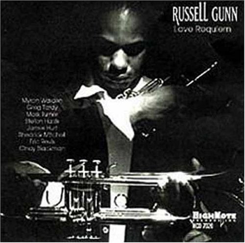 the album cover for Russell Gunn - Love Requiem