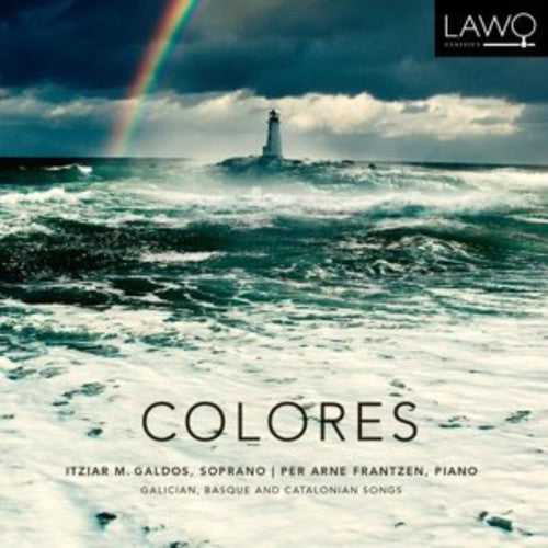 the album cover for Lieder - Colores: Galician Basque & Catalonian Songs