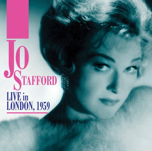 the album cover for Jo Stafford - Live in London 1959