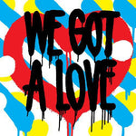 the album cover for Shit Robot - We Got a Love
