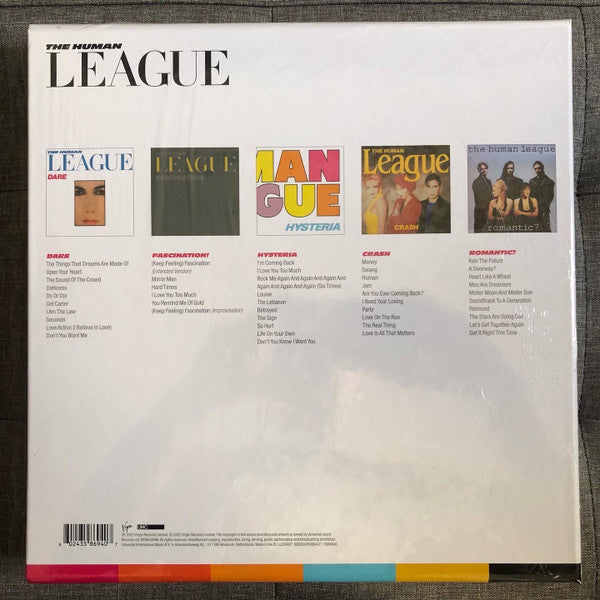 The Human League : The Virgin Years (LP, Album, RE, Tur + LP, MiniAlbum, RE, Gre + LP, )