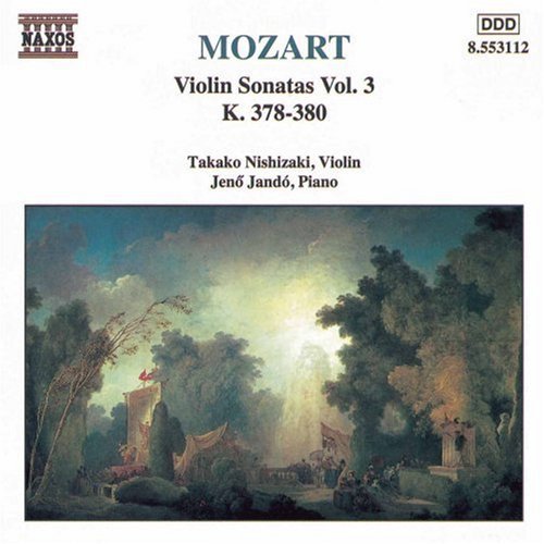 the album cover for JenÅ‘ Jandó - Violin Sonatas 3