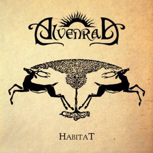the album cover for Alvenrad - Habitat