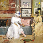 the album cover for Dvorak / Leipzik String Quartet - String Quintet Op. 77 String Quartet Op. 96
