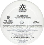 Cleopatra : Cleopatra's Theme (12", Promo)