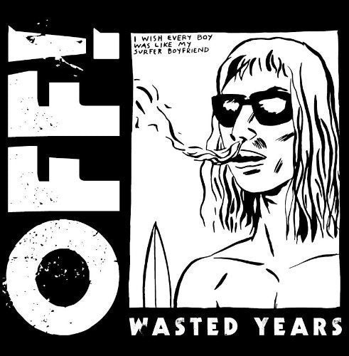the album cover for OFF! - Wasted Years