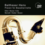 the album cover for Balthasar Hens - Piecen Fur Bassklarinette