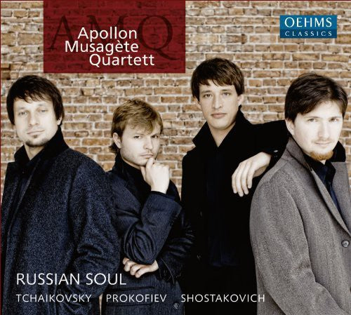 the album cover for Apollon Musagete Quartet - Russian Soul