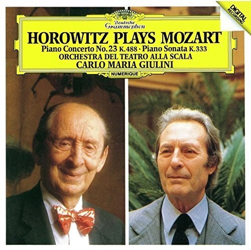 the album cover for Carlo Maria Giulini - Mozart: Piano Concerto No.23. Piano