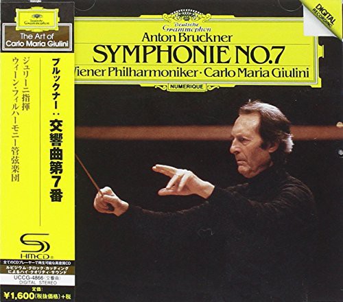 the album cover for Carlo Maria Giulini - Bruckner: Symphony No.7 (Jpn) (Shm)