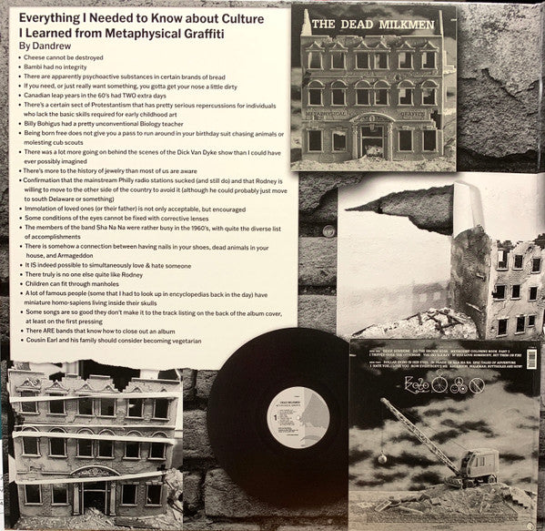 The Dead Milkmen : Metaphysical Graffiti (LP, Album, RE, RM + 7", Bro + RSD, Ltd)
