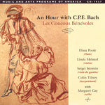 the album cover for C.P.E. Bach - Flute Sonata in G Major / Trio in a Major