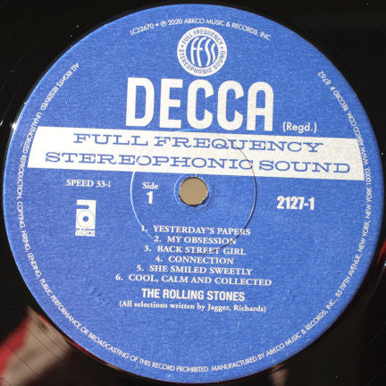 The Rolling Stones : Between The Buttons (UK) (LP, Album, RE, 180)