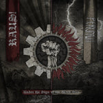 the album cover for Raus!/Perunwit - Under the Sign of the Black Sun
