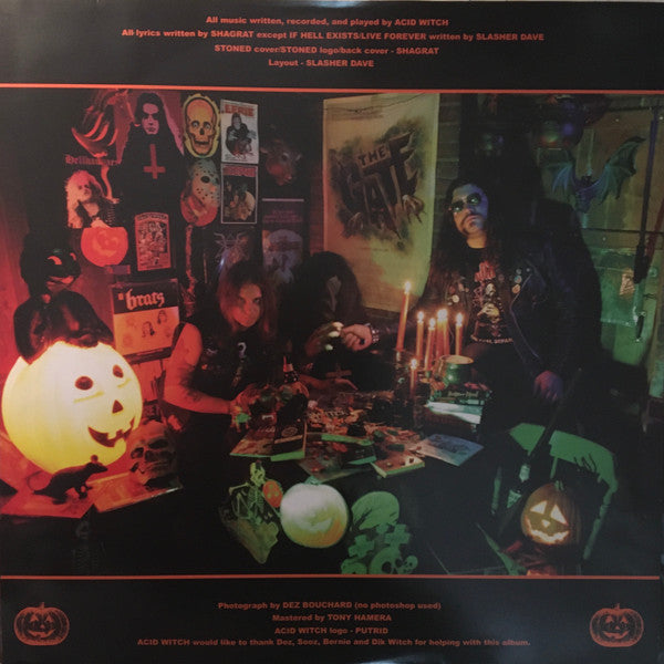 Acid Witch : Stoned (LP, Album, Ora)