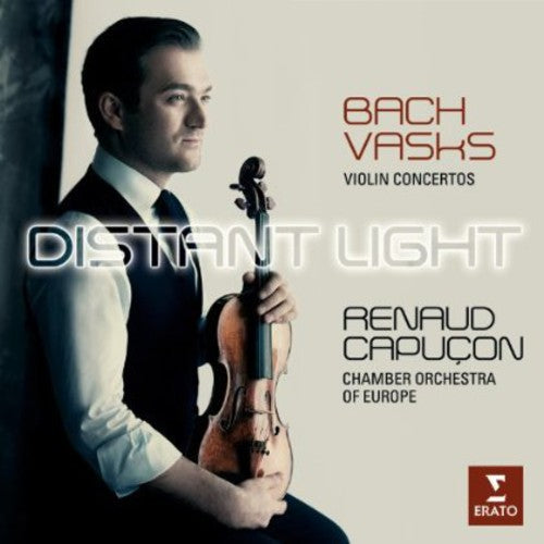 the album cover for Bach / Capucon - Violin Concertos BWV 1041 & 1042