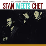 the album cover for Stan Getz & Chet Baker - Stan Meets Chet
