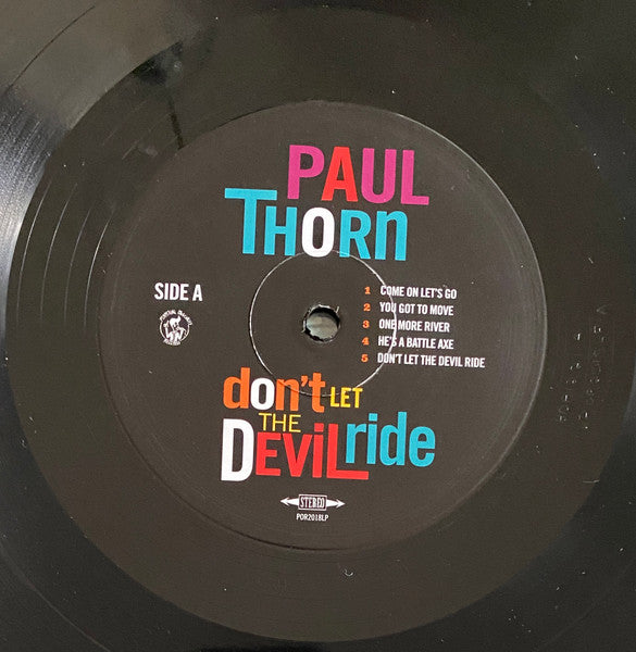 Paul Thorn : Don't Let The Devil Ride (LP, Album)
