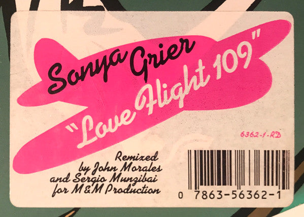 Sonya Grier : Love Flight 109 (12", Promo)