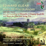 the album cover for Elgar / Innovation Chamber Ensemble / Collett - Music for Powick Asylum