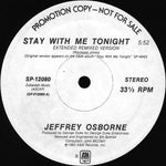 Jeffrey Osborne : Stay With Me Tonight (12", Promo)