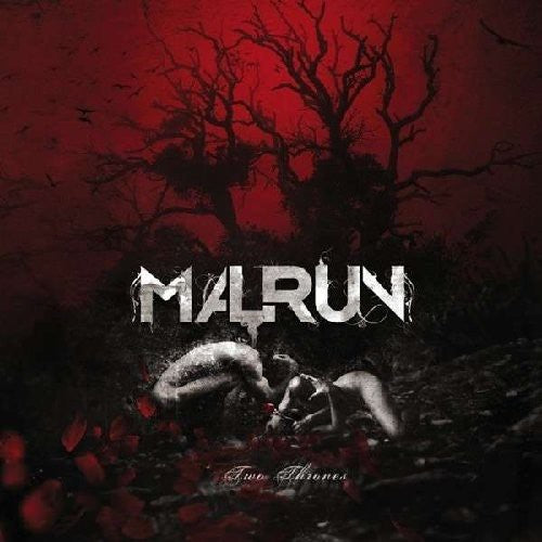 the album cover for Malrun - Two Thrones