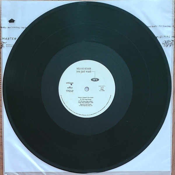 Melanie Bender : You Just Want Sex (12")