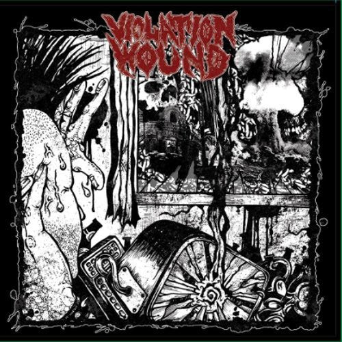 the album cover for Violation Wound - Violation Wound