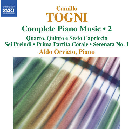 the album cover for Aldo Orvieto - Comp Piano Music Vol 2