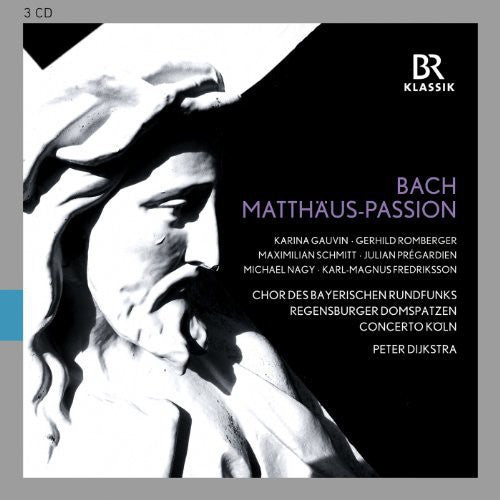 the album cover for J Bach S - St Matthew Passion BWV 244