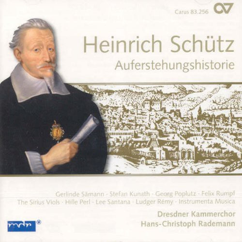 the album cover for Schuetz - Resurrection