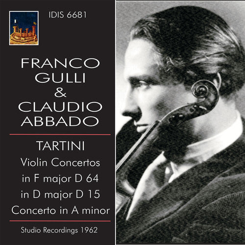 the album cover for Franco Gulli - Tartini Concerti