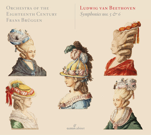 the album cover for Beethoven - Syms 5 & 6