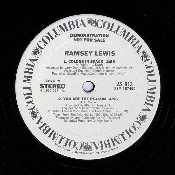 Ramsey Lewis : Whisper Zone (12", Promo)
