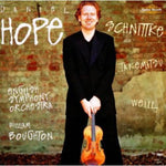 the album cover for William Boughton - Sonata for Violin & Chamber Orchestra