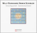 the album cover for Streichquartett / Brukhard / Schibler / Wetter - Streichquartett / Brukhard / Schibler / Wetter : Kammerkantaten