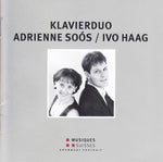 the album cover for Soos / Haag - Werke Fuer Klavierduo